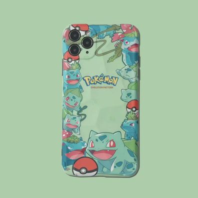 Pokémon Evolution Pattern Handyhülle für Apple iPhone 14 Schutzhülle Geschenk