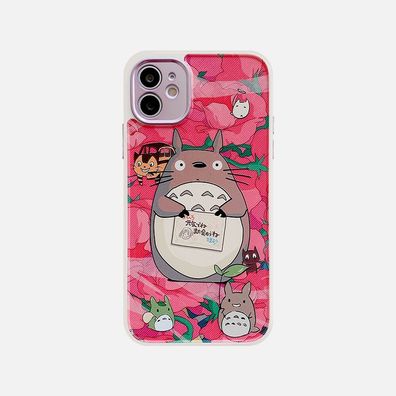 My Neighbor Totoro Handyhülle für Apple iPhone 14 Schutzhülle Geschenk Rosa