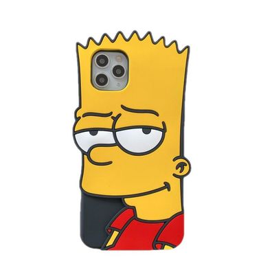 The Simpsons Kreativ 3D Bart Simpson Handyhülle für Apple iPhone 14 Schutzhülle