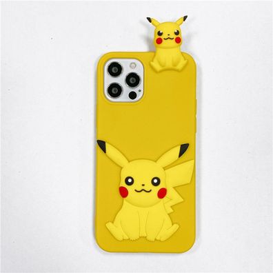 Kreativ Pokémon Clever Pikachu Handyhülle für Apple iPhone 14 Schutzhülle Geschenk