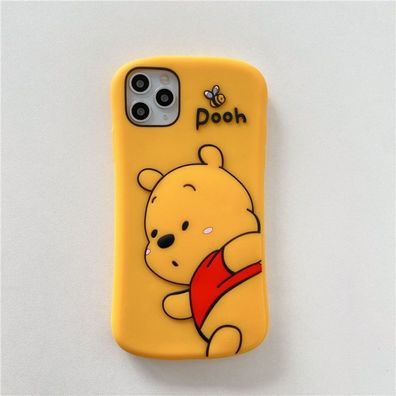 Lovely Pooh Bear Biene Handyhülle für Apple iPhone 14 Schutzhülle Geschenk