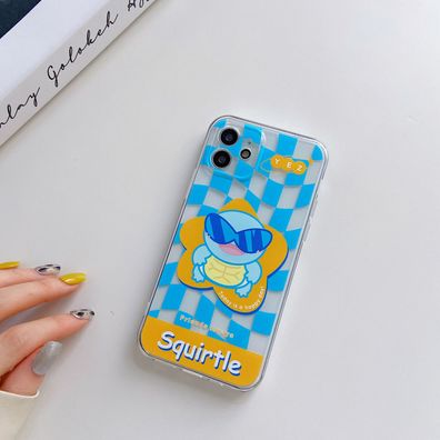 Pokémon Squirtle Plaid Handyhülle für Apple iPhone 14 Schutzhülle Geschenk