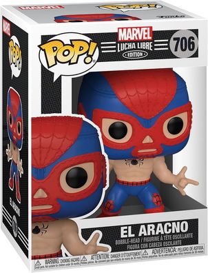 Marvel Lucha Libre - El Aracno Spider-Man 706 - Funko Pop! - Vinyl Figur
