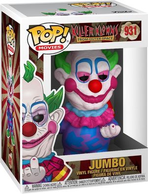 Killer Klowns From Outer Space - Jumbo 931 - Funko Pop! - Vinyl Figur