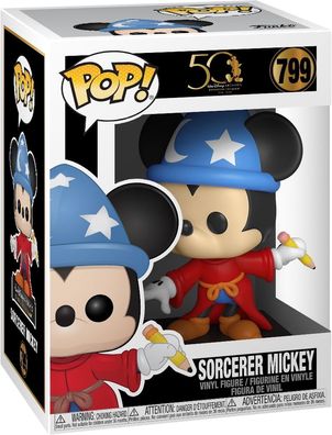 Disney 50 Jahre Mickey - Sorcerer Mickey 799 - Funko Pop! - Vinyl Figur
