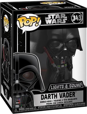 Star Wars - Darth Vader 343 Light & und Sound - Funko Pop! - Vinyl Figur