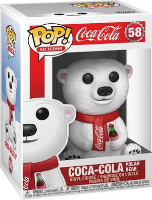 Coca Cola - Coca-Cola Polar Bear Bär 58 - Funko Pop! - Vinyl Figur