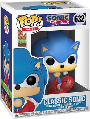 Sonic the Hedgehog - Classic Sonic 632 - Funko Pop! - Vinyl Figur