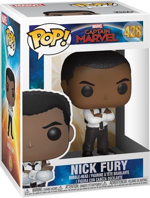 Captain Marvel - Nick Fury 428 - Funko Pop! - Vinyl Figur