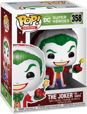 DC Super Heroes - The Joker as Santa 358 - Funko Pop! - Vinyl Figur