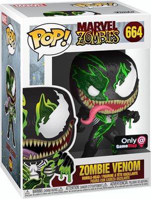 Marvel Zombies - Zombie Venom 664 Only Gamestop - Funko Pop! - Vinyl Figur