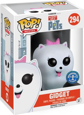 The Secret Life of Pets - Gidget 294 Underground Toys Exclusive - Funko Pop! - V