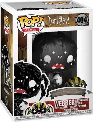 Don'T Starve - Webber and Warrior Spider 404 - Funko Pop! - Vinyl Figur