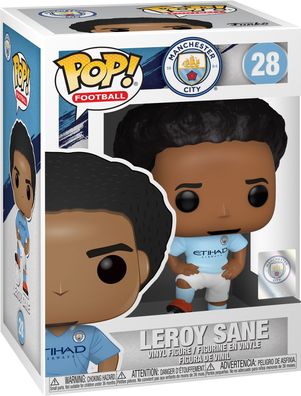 Manchester City - Leroy Sane 28 - Funko Pop! - Vinyl Figur