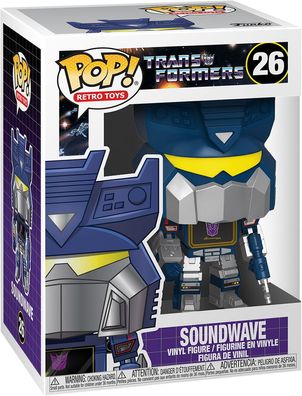 Transformers - Soundwave 26 - Funko Pop! - Vinyl Figur
