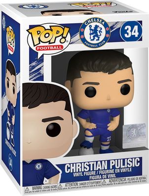 Chelsea Football Club - Christian Pulisic 34 - Funko Pop! - Vinyl Figur