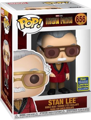 Marvel Iron Man - Stan Lee 656 2020 Summer Convention Limited Exclusive - Funko