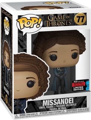 Game of Thrones - Missandei 77 2019 Fall Convention Limited Exclusive - Funko Po