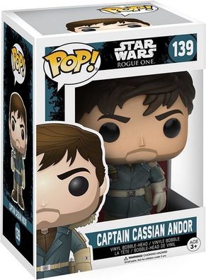 Star Wars Rogue One - Captain Cassian Andor 139 - Funko Pop! - Vinyl Figur