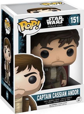 Star Wars Rogue One - Captain Cassian Andor 151 - Funko Pop! - Vinyl Figur