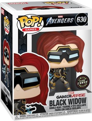 Marvel Avengers - Black Widow 630 Limited Glow Chase Edition - Funko Pop! - Viny