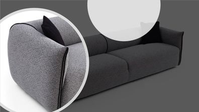 Wohnzimmer Couch Couchen Polster Sofas Design Sofa 4 Sitzer Textil