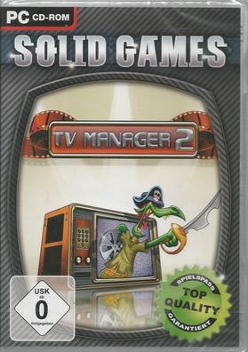 Solid Games: TV Manager 2 (PC, 2011, DVD-Box) - Neu & Verschweisst