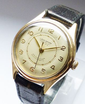 Schöne Laco-Sport 17Jewels Herren Vintage Armbanduhr