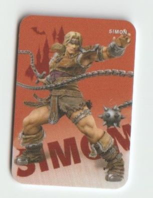 Simon Mini NFC Karte Amiibo Karte für Super Smash Bros Nintendo Switch
