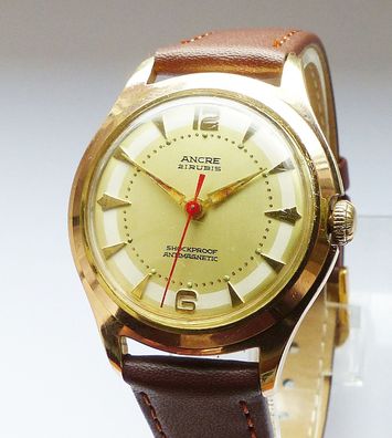 Wunderschöne seltene Ancre 21Jewels Herren Vintage Armbanduhr Top Zustand