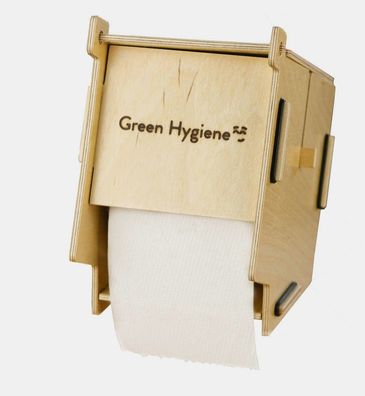 Green Hygiene Toilettenpapierhalter Klohaus für Kordula und Rolf