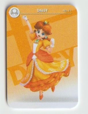 71 Daisy Mini NFC Karte Amiibo Karte für Super Smash Bros Nintendo Switch