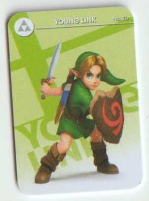 70 Young Link Mini NFC Karte Amiibo Karte für Super Smash Bros Nintendo Switch
