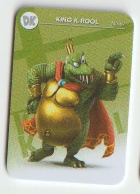 67 King K. Rool NFC Karte Amiibo Karte für Super Smash Bros Nintendo Switch