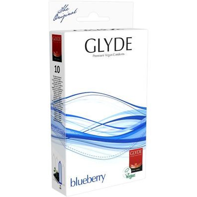Glyde Ultra - Blueberry, 10 Kondome