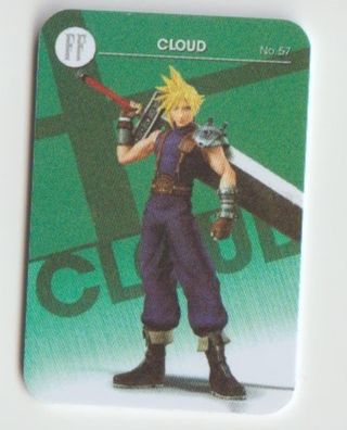 57 Cloud Mini NFC Karte Amiibo Karte für Super Smash Bros Nintendo Switch