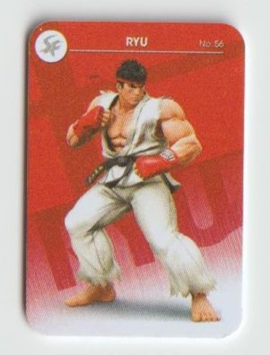 56 Ryu Mini NFC Karte Amiibo Karte für Super Smash Bros Nintendo Switch Wii U