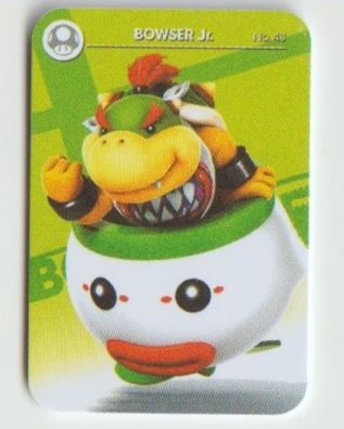 43 Bowser Jr. Mini NFC Karte Amiibo Karte für Super Smash Bros Nintendo Switch
