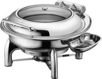 Induktion Chafing Dish rund 6 L Speisenwärmer Gastro 440x 480 x 300 Gastlando