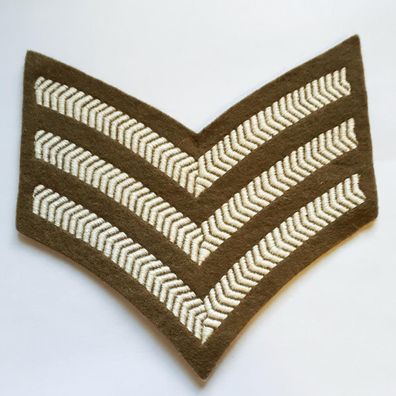 Britische Armee Ärmelabzeichen Sergeant