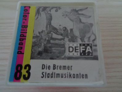 Kinder-Rollfilm von DEFA / Colorbildband -83-Die Bremer Stadtmusikanten