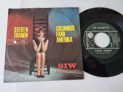 Siw Malmkvist - Sieben Tränen 7'' Vinyl Germany