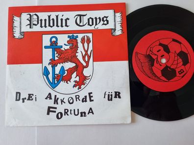 Public Toys - Drei Akkorde für Fortuna (Düsseldorf) 7'' Vinyl Germany