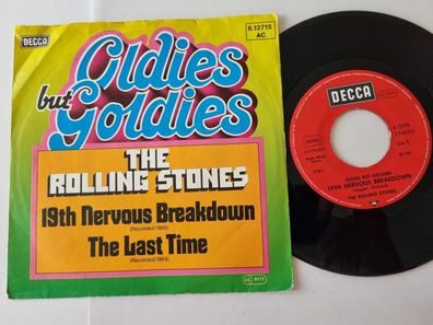 The Rolling Stones - 19th nervous breakdown/ The last time 7'' Vinyl Germany