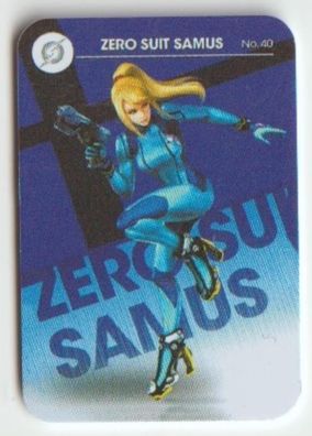 40 Zero Suit Samus Karte Amiibo Karte für Super Smash Bros Nintendo Switch