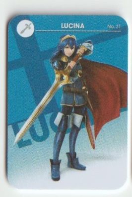 31 Lucina Mini NFC Karte Amiibo Karte für Super Smash Bros Nintendo Switch