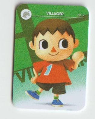 9 Villager Mini NFC Karte Amiibo Karte für Super Smash Bros Nintendo Switch