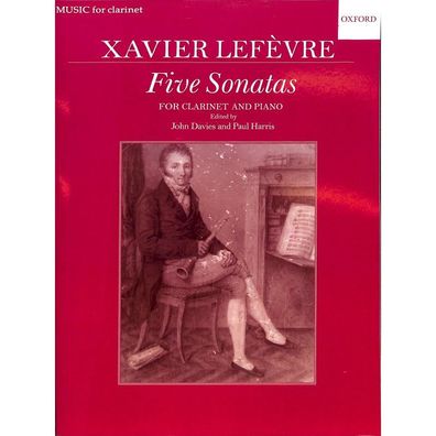 Lefèvre, J. X. - 5 Sonatas - Noten für Klarinette und Klavier