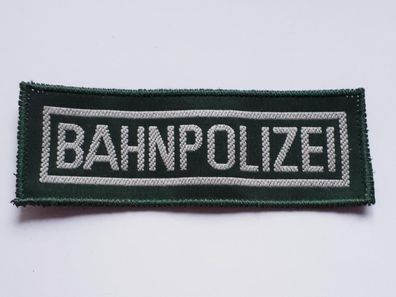 Patch Aufnäher Bahnpolizei