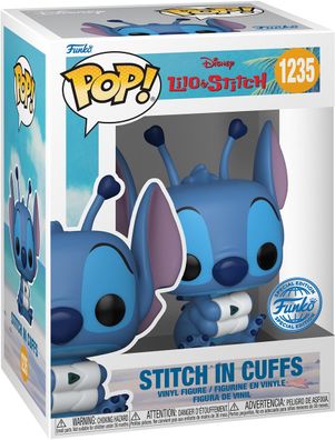 Disney Lilo & Stitch - Stitch in Cuffs 1235 Special Edition - Funko Pop! Vinyl F